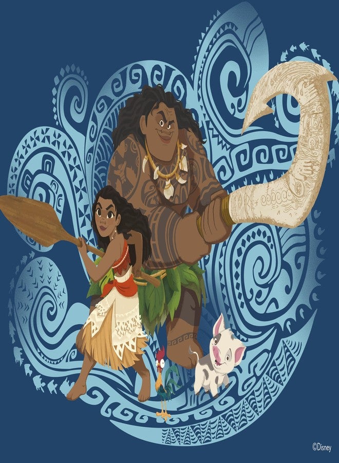 Ceaco - Disney - Moana & Maui - 300 Oversized Piece Jigsaw Puzzle - Image 2